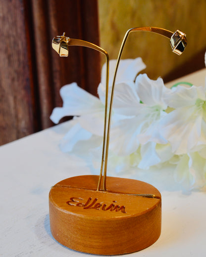 SS/YG Love Knot Earring EA18122