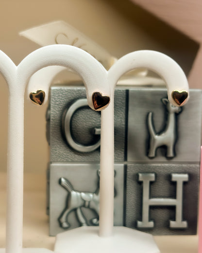 14kR Heart Earring GER220