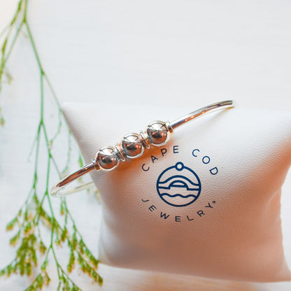 SS 3 Bead Bracelet SB5420-70