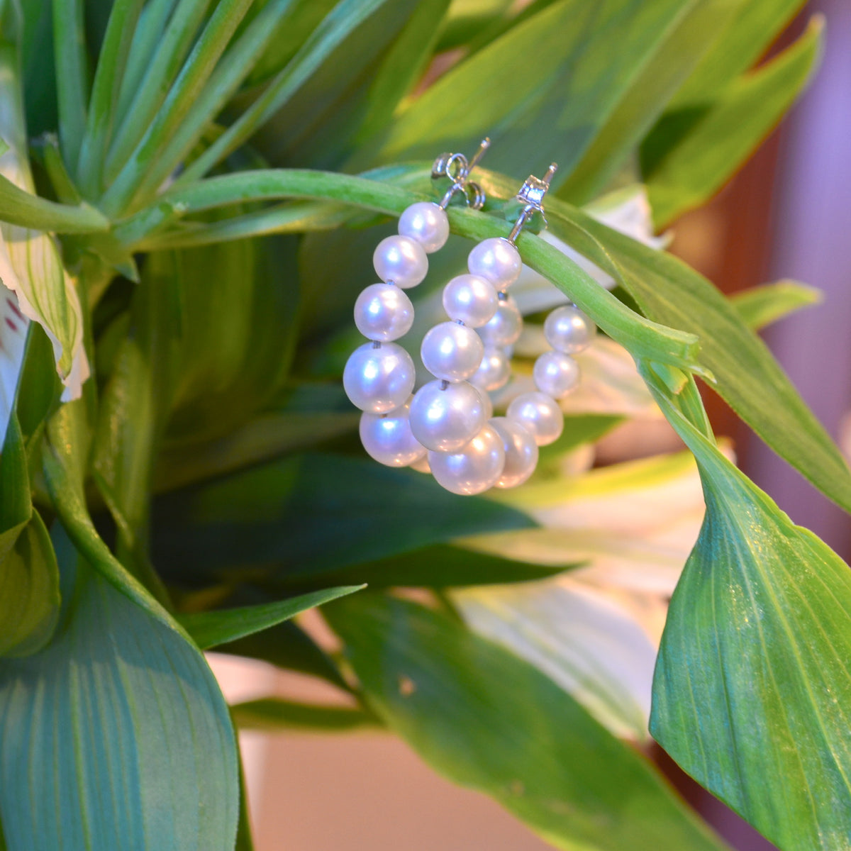 SS Freshwater Pearl Hoops 688991