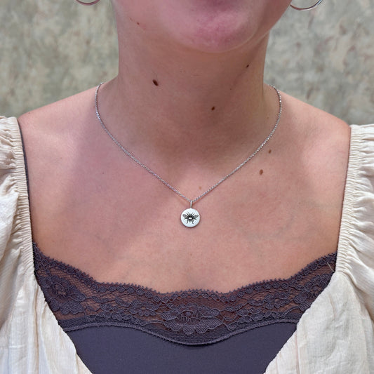 SS 13mm Bee Pendant