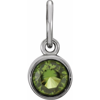 SS Imitation Peridot Charm 86179