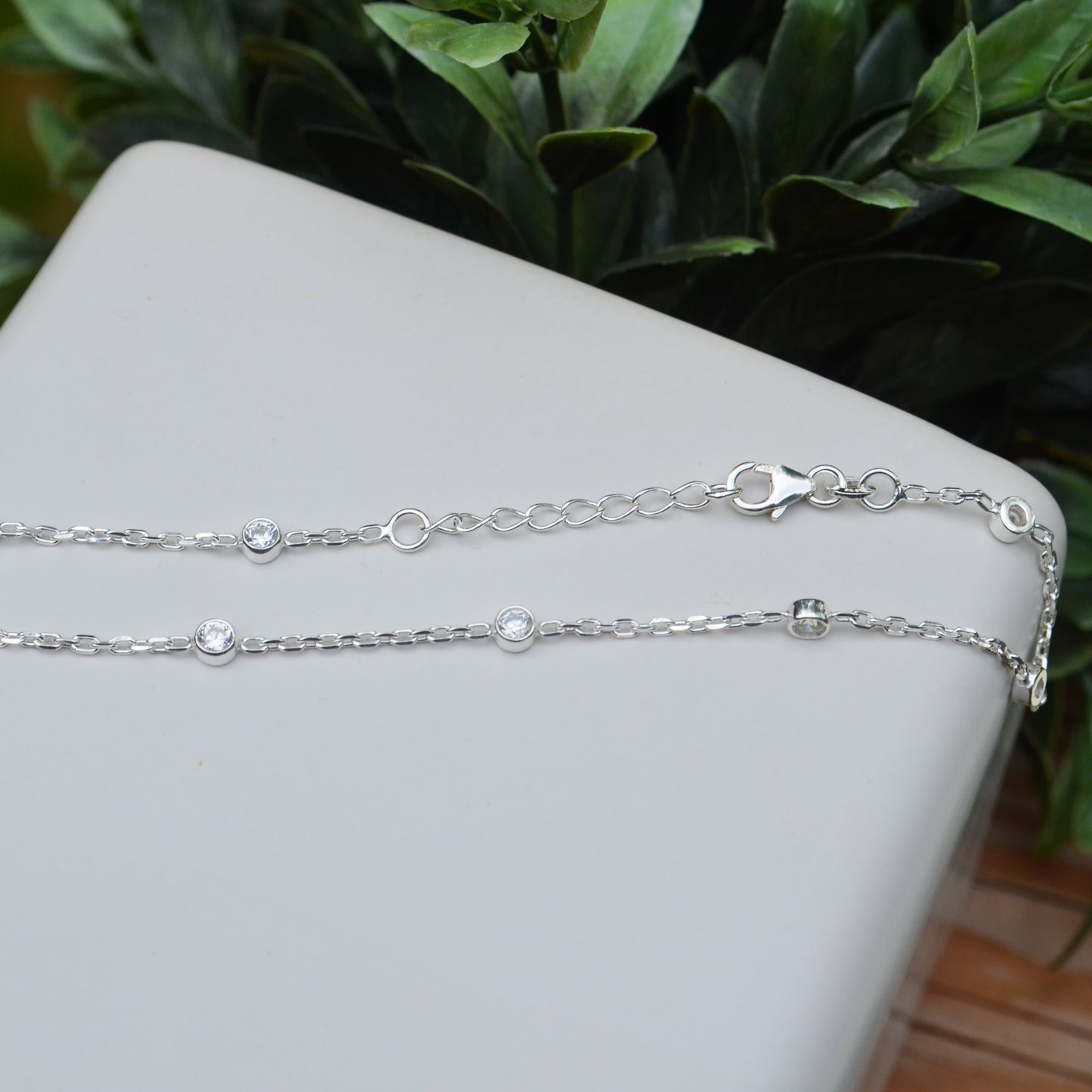 SS CZ Station Anklet QG4197-10