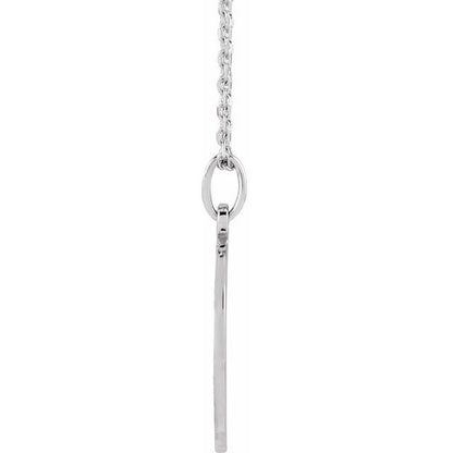 SS Engravable Baseball Necklace 88793-16-18