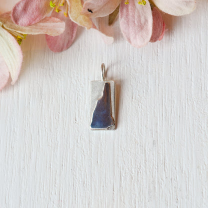 SS NH Rectangle Pendant