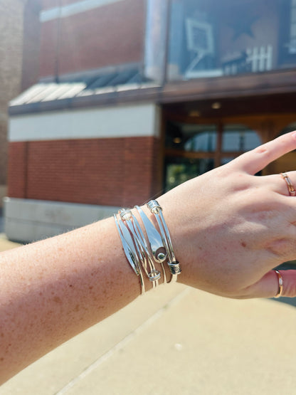 SS Signature Twist Bracelet BR26812-LM