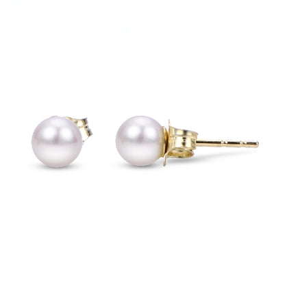 14kY Freshwater Pearl Stud 927527/FW - 7mm