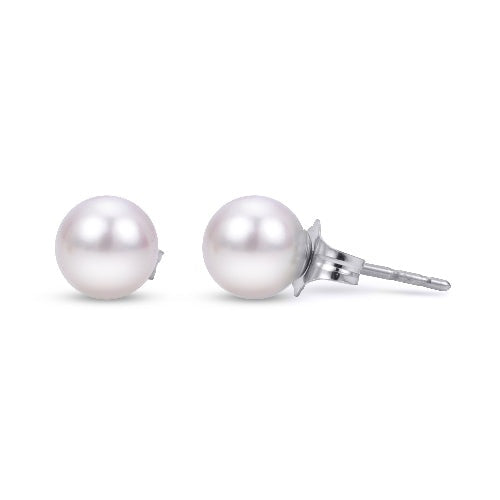 14kW "A" Akoya Pearl Stud 926110/AWH - 7mm