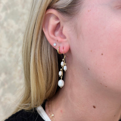 14KY Multi FWP Drop Earring 13129FP