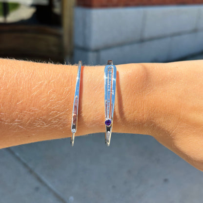 SS .03cttw Diamond Icicle Bracelet BR24012D-LM