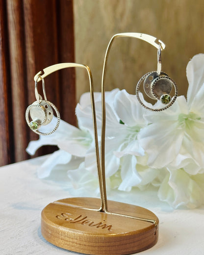 SS Stellar Earring w/ Peridot EA46812FP