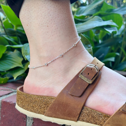 SS CZ Station Anklet QG4197-10