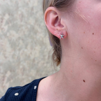 SS Starfish Stud Earring SEU08SK