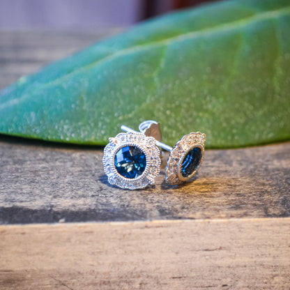 14kW 1.03ct LBT .14ct Diamond Stud E1928