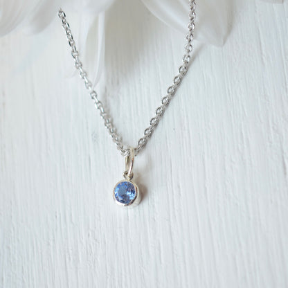 SS Imitation Aquamarine Charm 86179