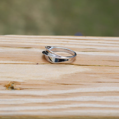 SS Wave Design Ring A120-6510