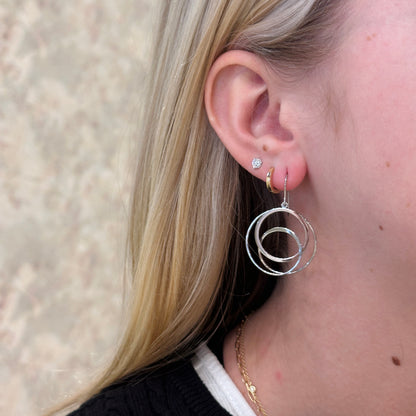 SS Loop De Loop Earring 14138-SS