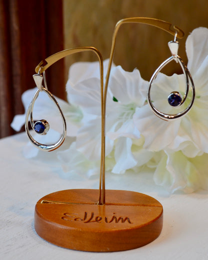 SS Felicity w/ Iolite Earring EA66712FI