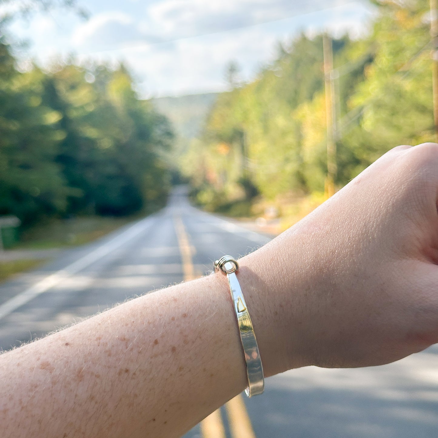SS New Hampshire Signature Bracelet BR16712NH-LM