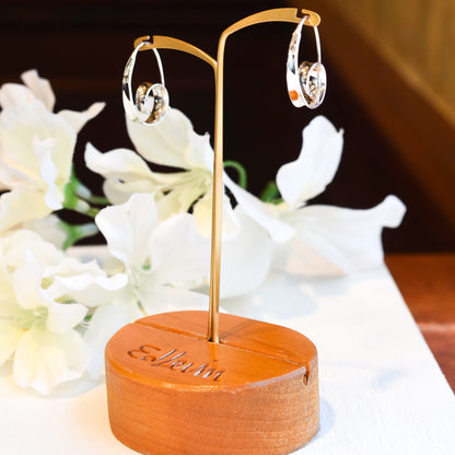 SS Curly-Q Earring EA96112