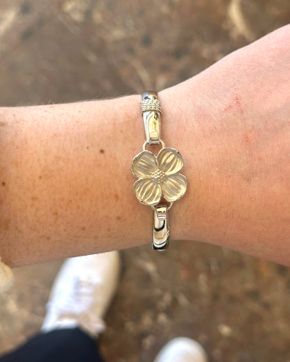 SS Wide w/Rope Conv Bracelet SB5421-70