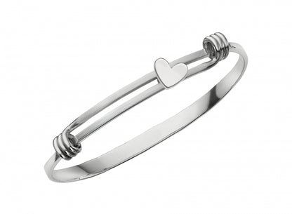 SS Sweet Heart Bracelet BR11112HSNS-LM