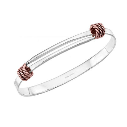 SS/RG Knot-i-cal Bracelet BR11942 - LM