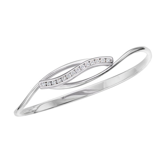 SS .42ct Diamond Crest Bracelet BR22312D-LM