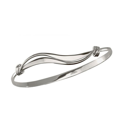 SS Wave Bracelet BR67712-LM