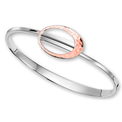 SS/RG Elliptical Elegance Bracelet BR78642NS-LM