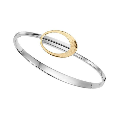 SS/YG Elliptical Elegance Bracelet BR78642NS-LM