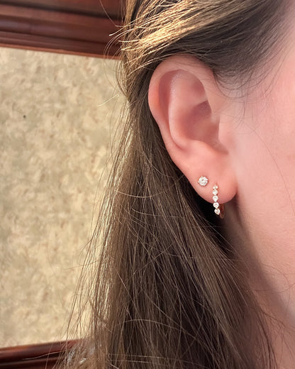 14kW .24ct Diamond Huggie SC55023229