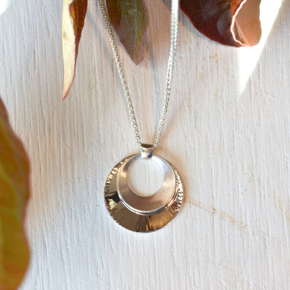 SS Shimmer Necklace PE39812NS-18"