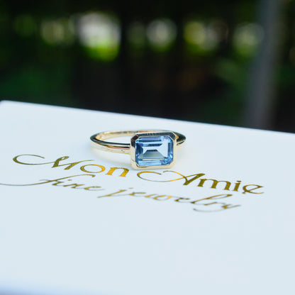 14kY 1.88ct Blue Topaz Ring SC36214764