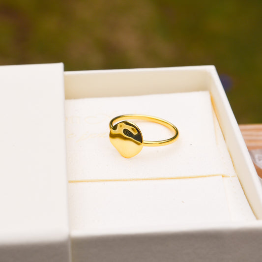 18k Vermeil AQUA Ring A120-6444 - 7.75