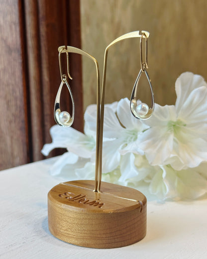 SS/YG Rendezvous Earring w/ Pearl EA33042P