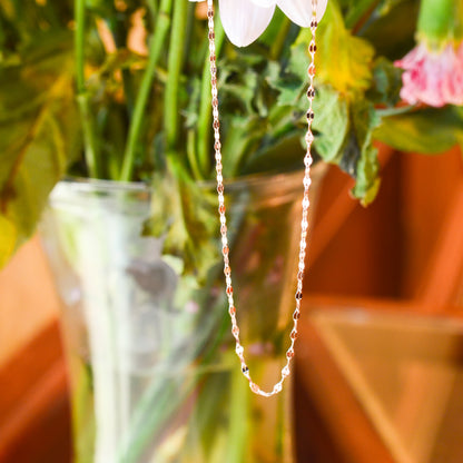 14kR Sparkle Chain Necklace SC55026314GO