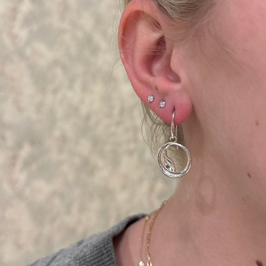 SS Be-Leaf Earring EA79312