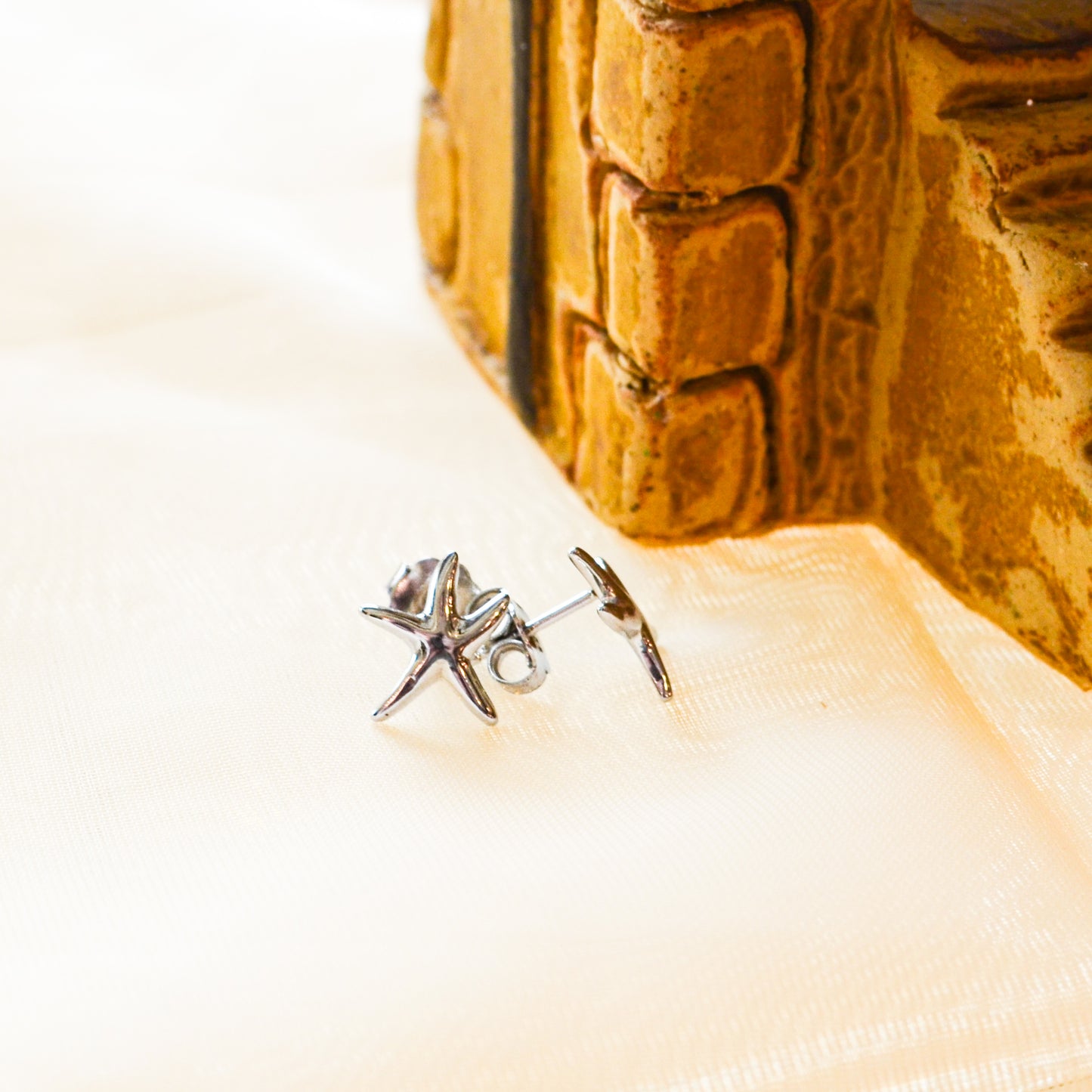 SS Starfish Stud Earring SEU08SK