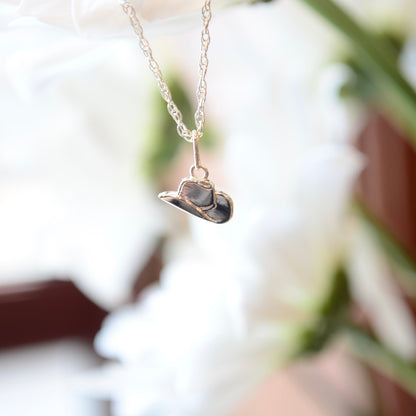 SS Cowboy Hat Necklace 88885-18