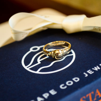 14kY Bead Ring KF5405-7