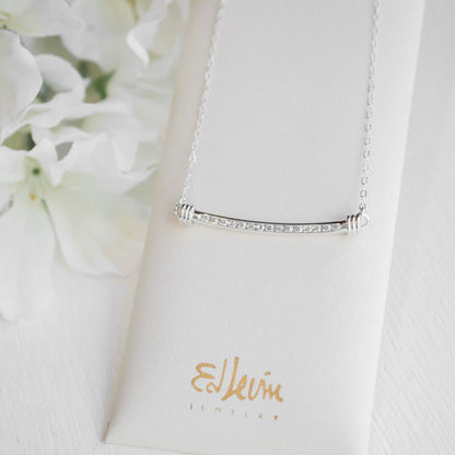 SS .30cttw Dia Signature Necklace NE16612D-18