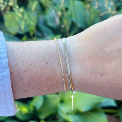 14kY 2.5mm Bangle Bracelet B22001133GOV2ZS