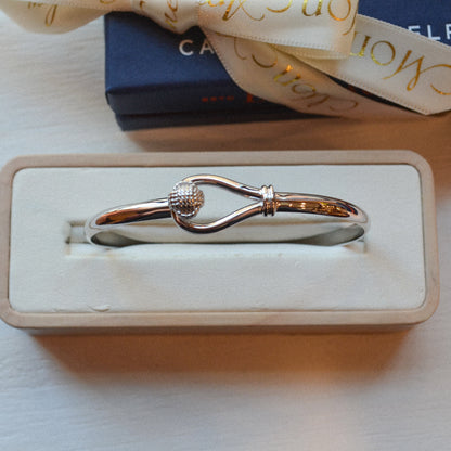 SS Monkey Fist & Loop Bracelet NB3029-70