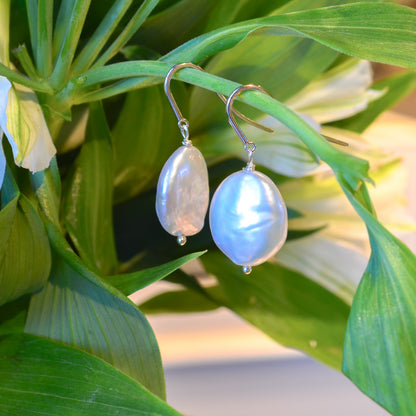 SS 14-17mm Keshi Pearl Earring 627772/FW