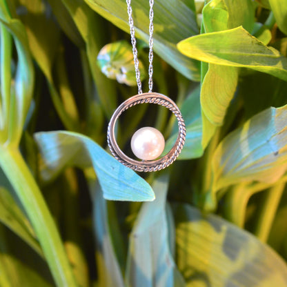 SS FWP Circle Necklace 683105/18