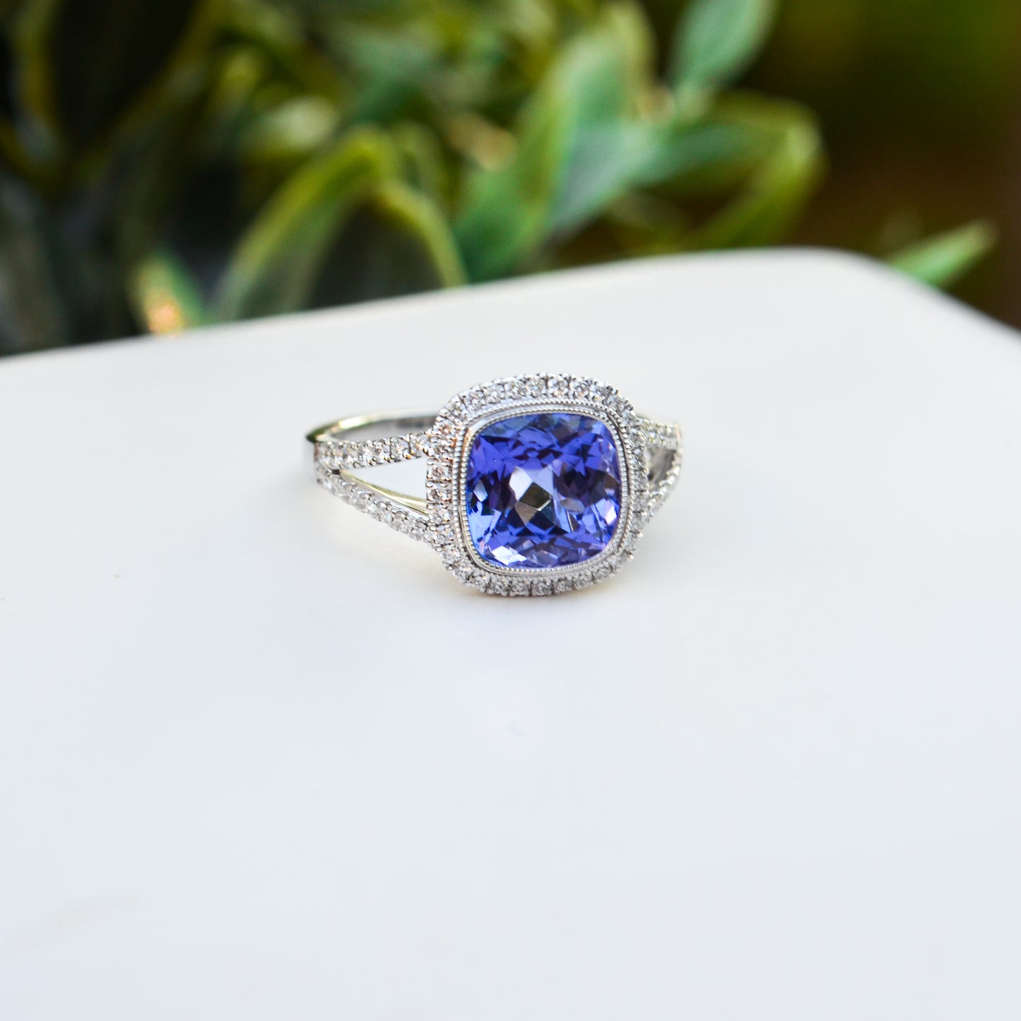 14kW 2.36ct Tanzanite .33cttw Diamond Ring TR196874CTN - 6.5