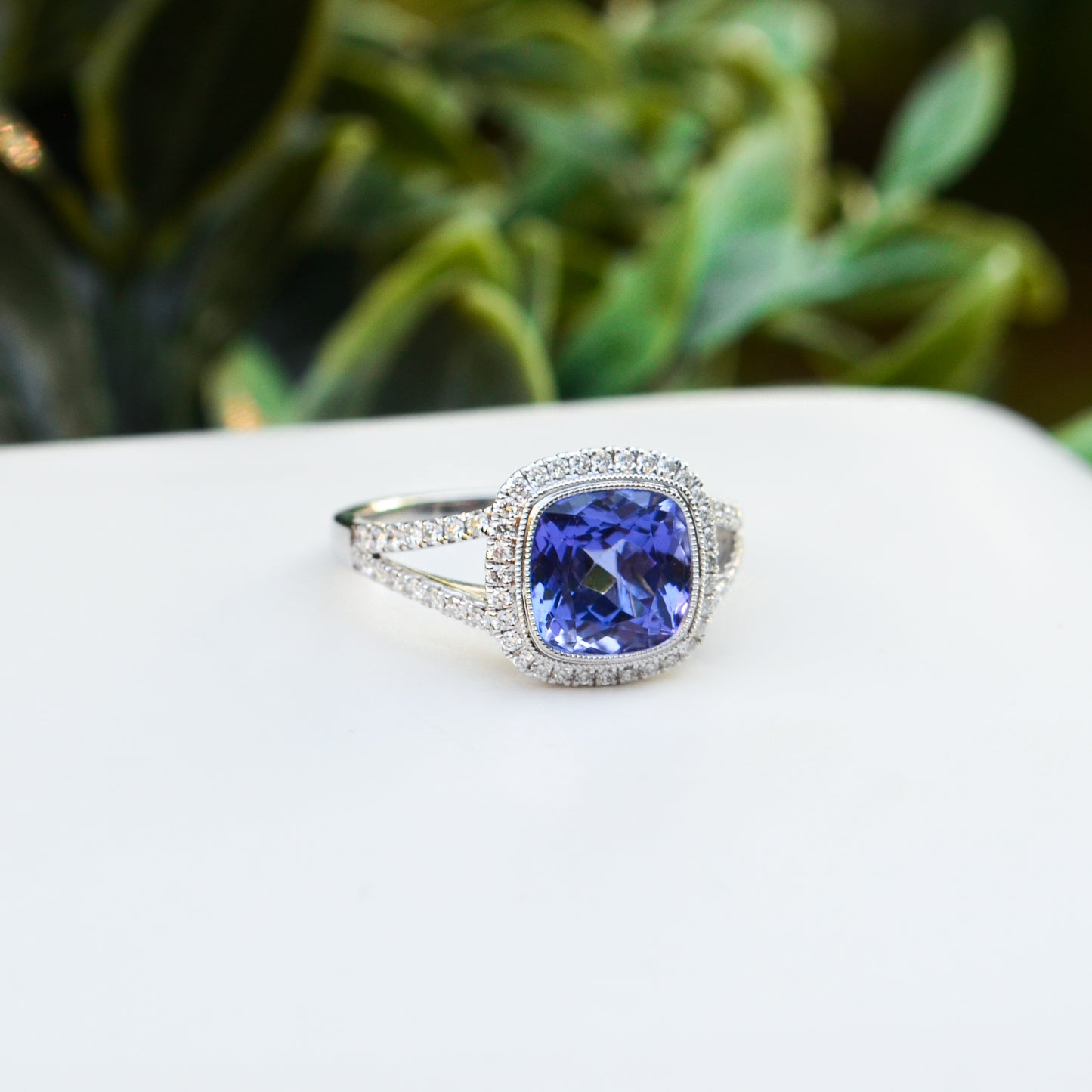 14kW 2.36ct Tanzanite .33cttw Diamond Ring TR196874CTN - 6.5