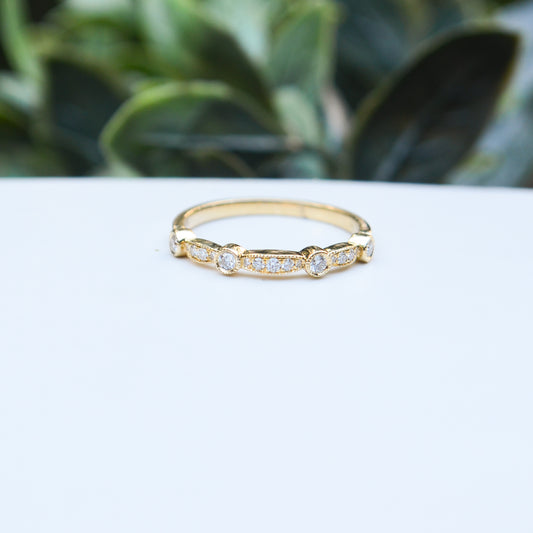 14kY .16cttw Diamond Band SC22005608 - 7