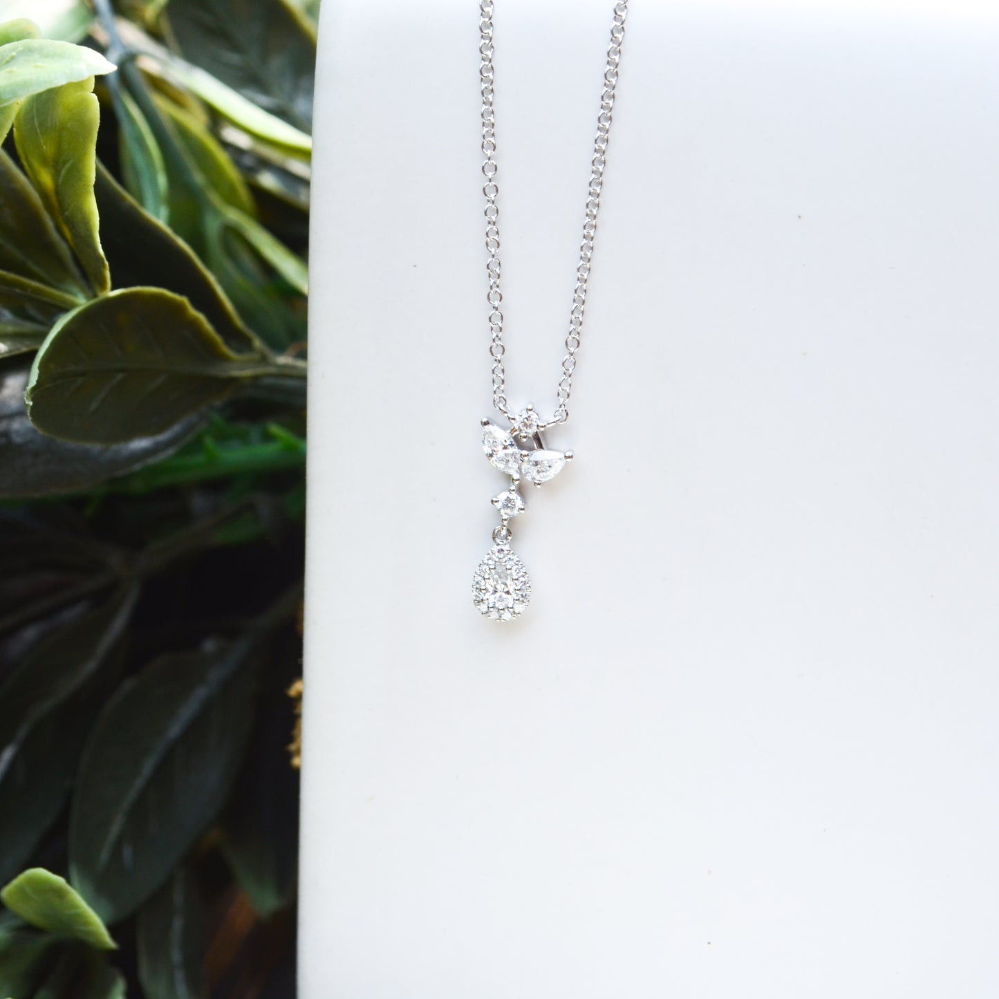14kW .36cttw Diamond Necklace SC55019996
